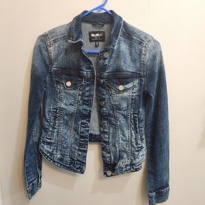 William Rast Fitted Denim Jacket Size XS Juniors